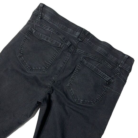 Democracy Ab Solution Black Skinny Stretch Ankle Jeans Women’s Size 14 (J2) - Picture 2 of 12